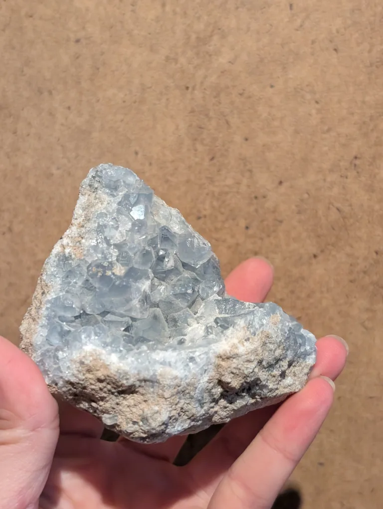 Celestite Crystal Cluster thumbnail