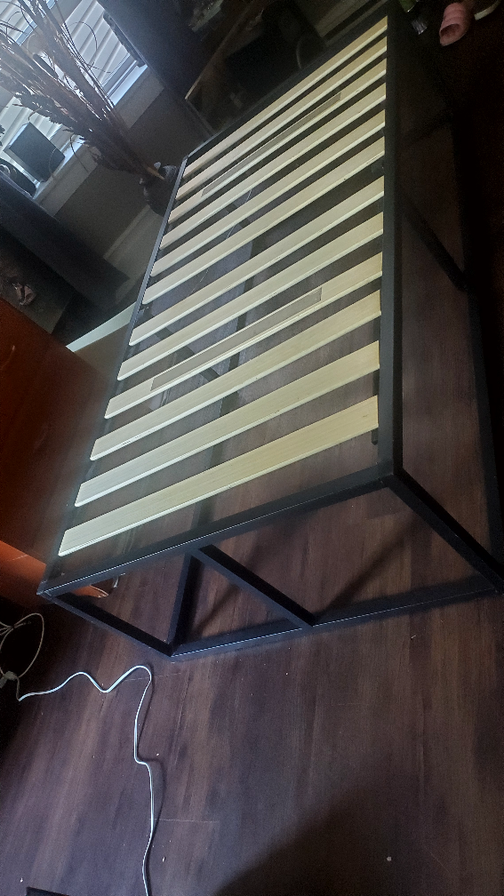 Bed frame with mattress - photo 4