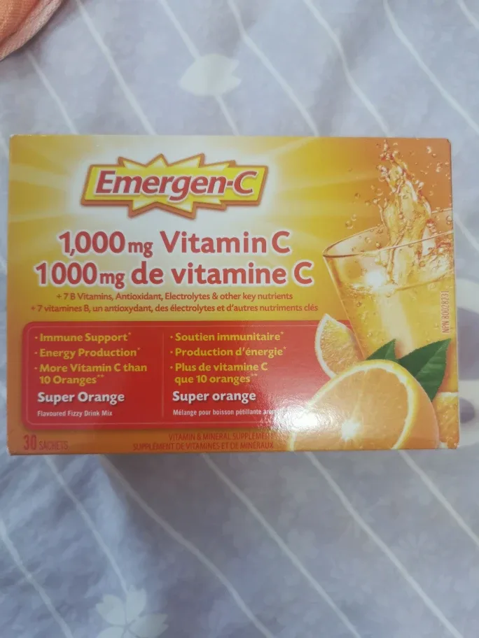 Emergen-C 1000mg Vitamin C - Super Orange thumbnail