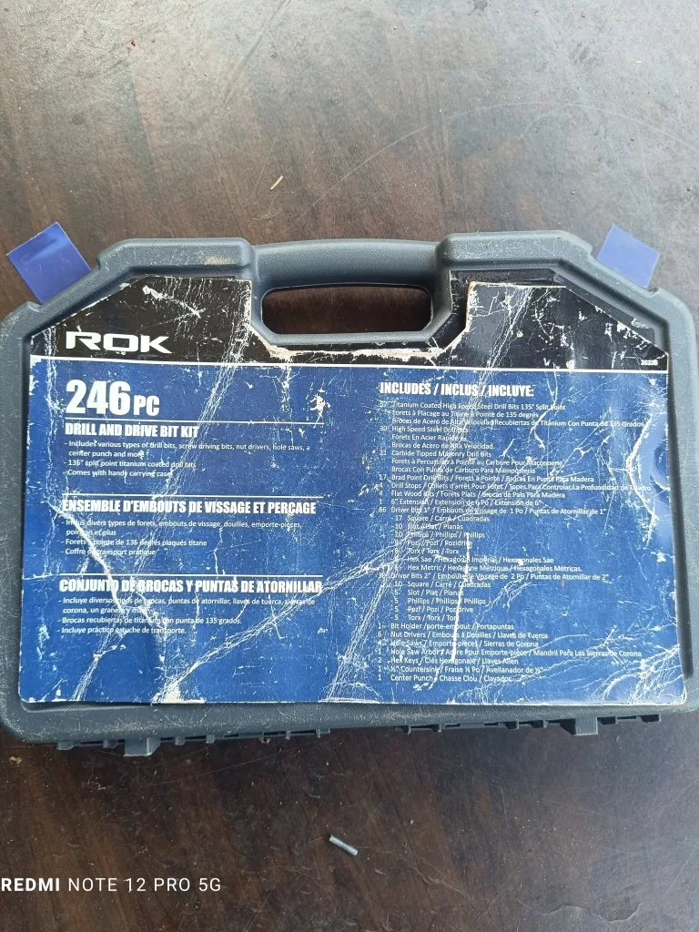 ROK 246-Piece Drill and Drive Bit Set image indicator(5)