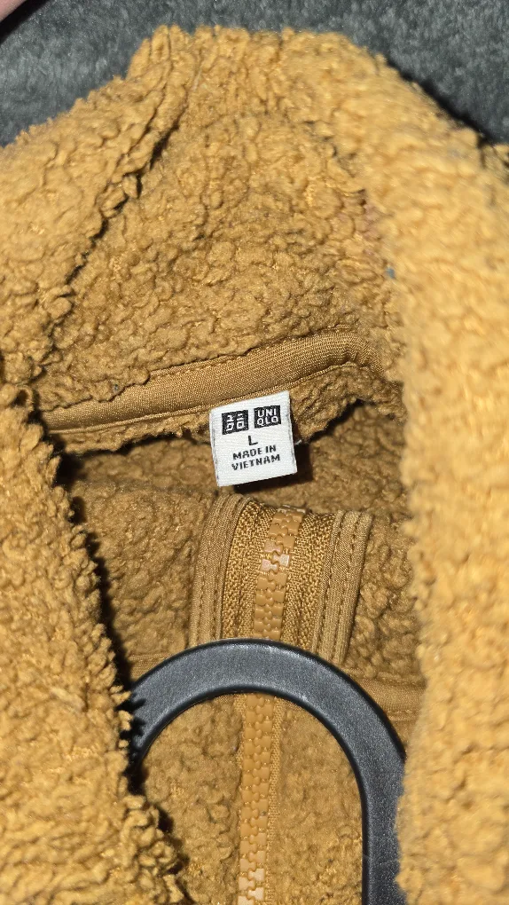 Uniqlo Brown Fleece Full-Zip  - M image indicator(2)
