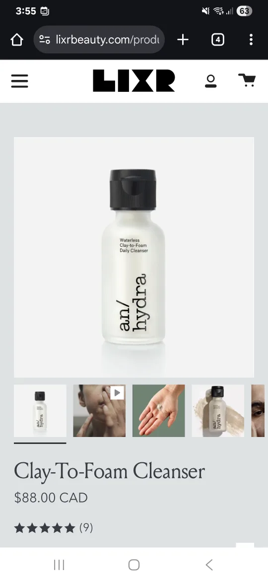🆕️Lixr Clay to Foam Cleanser thumbnail
