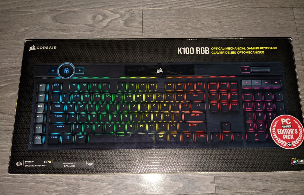 🎮 Corsair K57 RGB Wireless Gaming Keyboard (RGP005) – $100 OBO 🎮 thumbnail