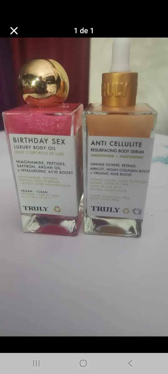 Truly Birthday Sex Body Oil & Anti Cellulite Serum 15 each thumbnail