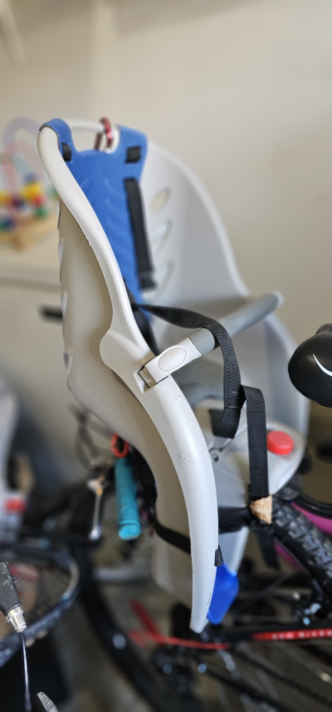 CCM Child Bike Seat - Grey & Blue - photo 2
