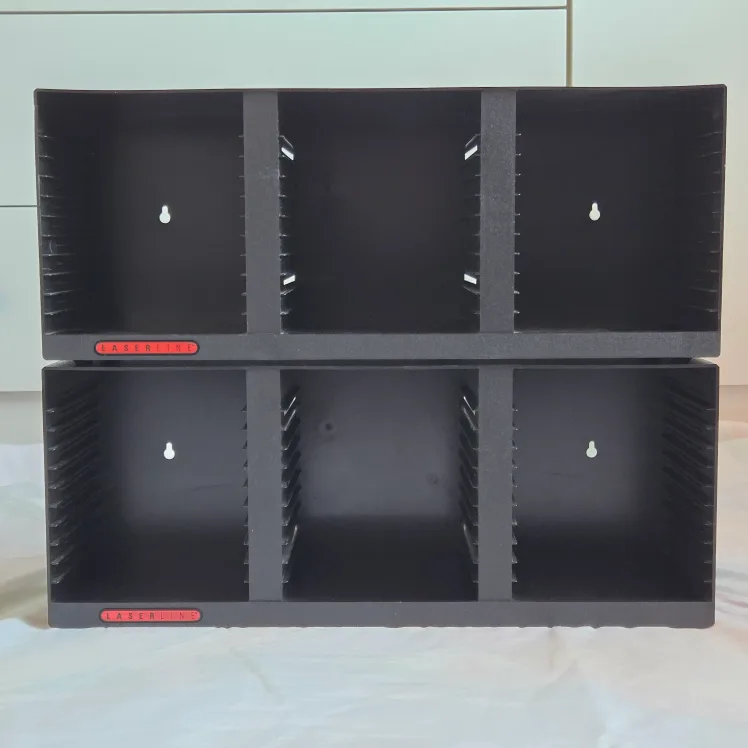Laserline Mountable Black CD Storage Units image indicator(2)