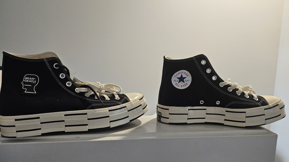 Converse x Brain Dead Chuck 70 High Top Black - photo 3