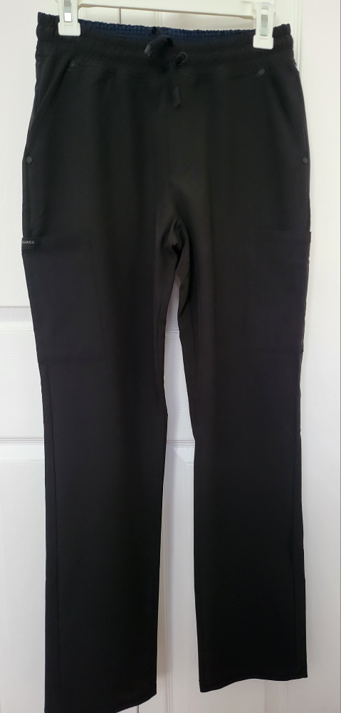 Jaanuu Men's Scrub Set - Black, Size XS - photo 5
