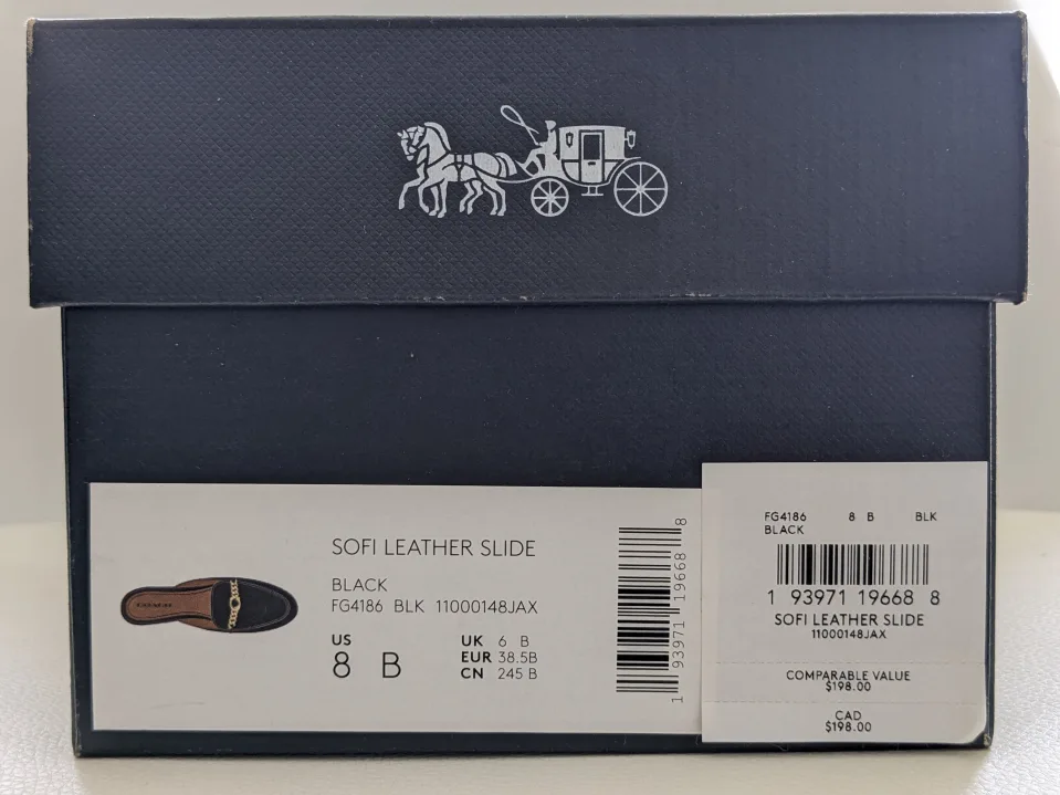 Coach Sofi Leather Slide image indicator(4)