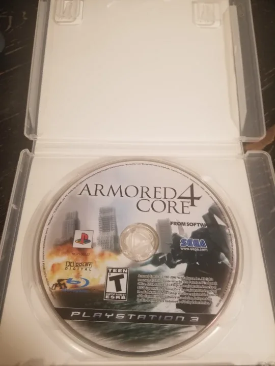 PlayStation 3 Armored Core 4 NO MANUAL image indicator(2)