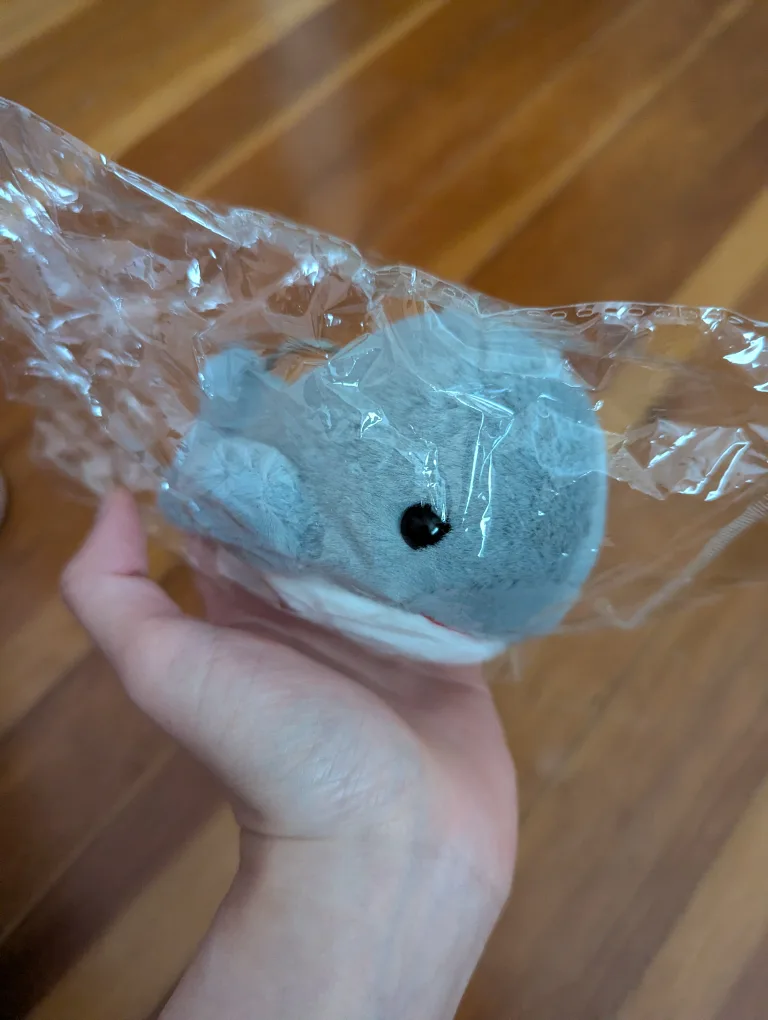 Whale Plush Toy/ keychain thumbnail