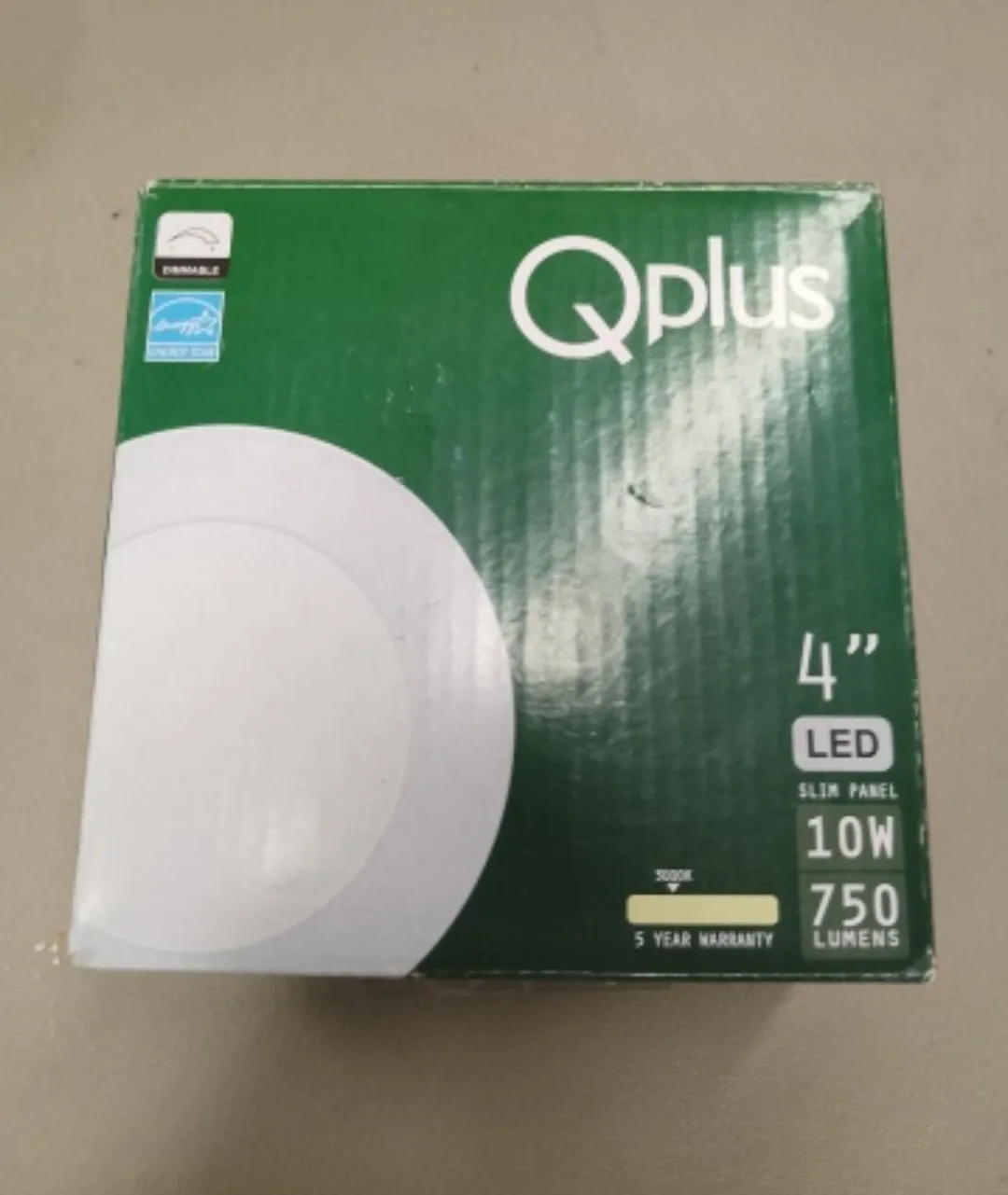 Qplus 4" LED Slim Panel 10W thumbnail