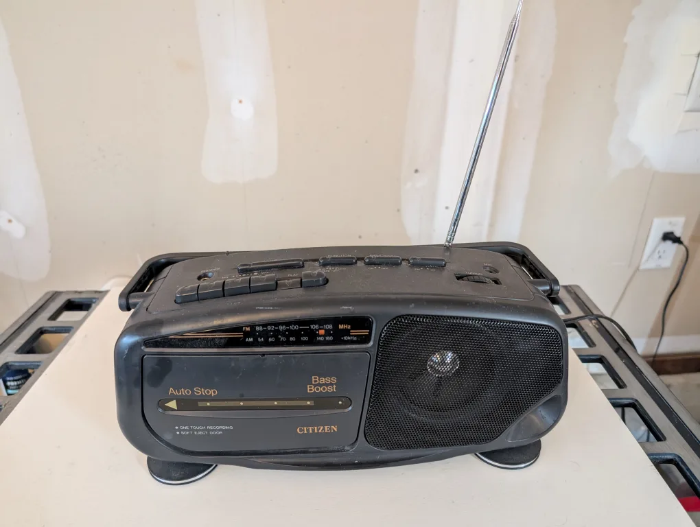 Citizen JTR-1186 Portable Radio Cassette Recorder 🇨🇦 thumbnail