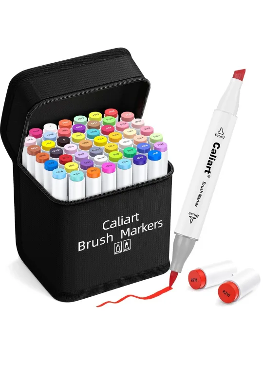 Caliart Brush Markers Set of 61 pieces thumbnail