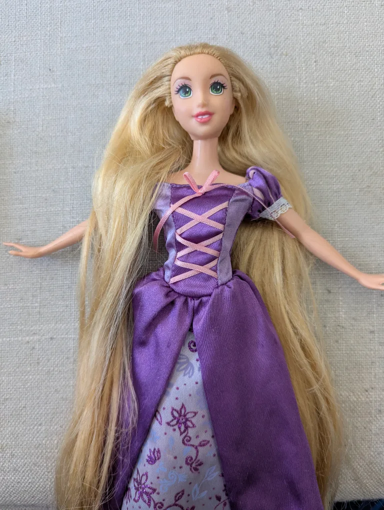 Rapunzel Doll - Purple Dress thumbnail