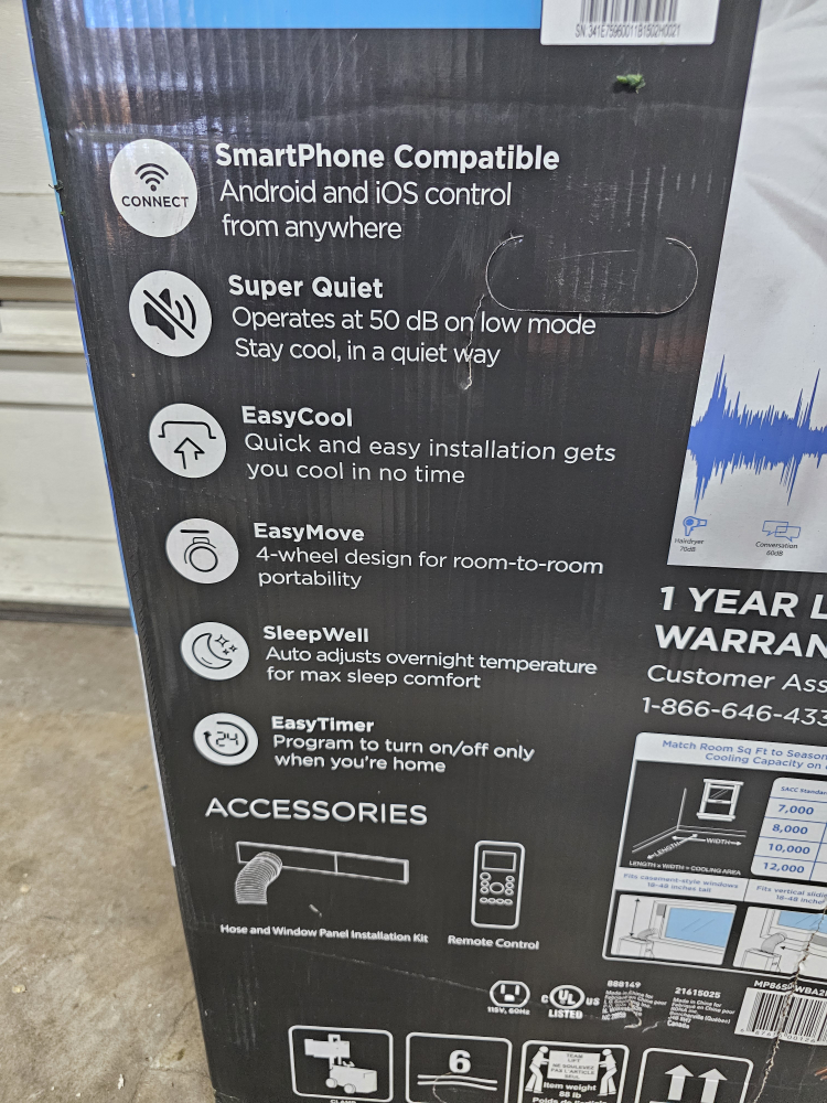 Midea 3-in-1 Portable Air Conditioner - NEW! - photo 3