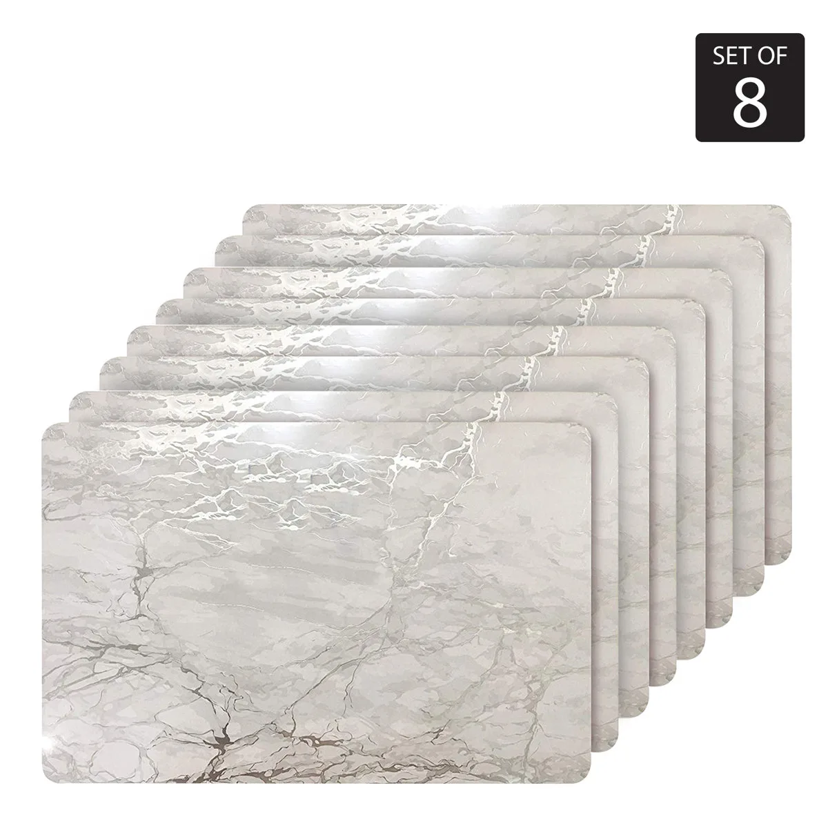 Set of 8 Marble Design Placemats thumbnail