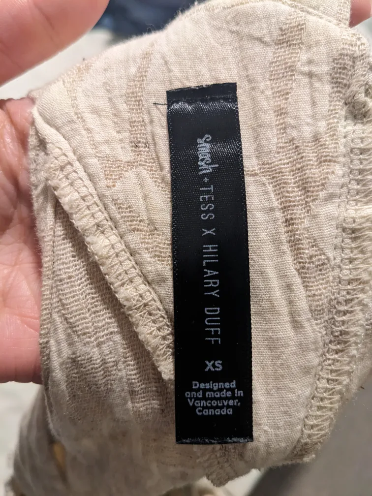 Smash + Tess X Hilary Duff Romper XS image indicator(2)