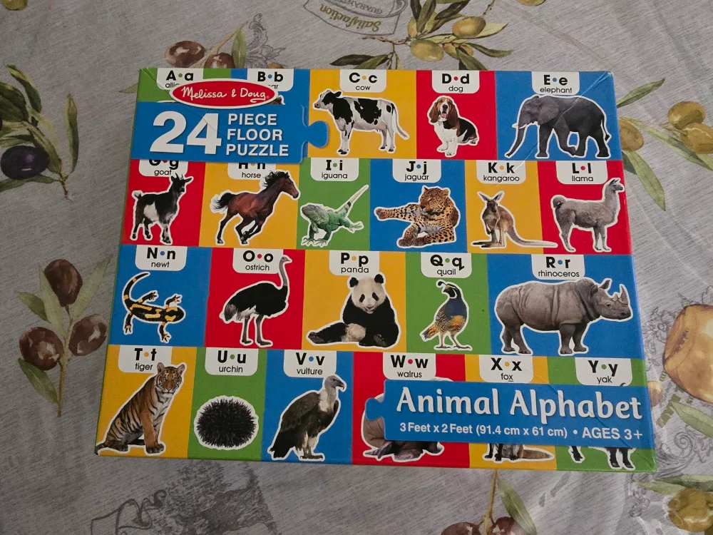 Melissa & Doug Animal Alphabet Floor Puzzle thumbnail
