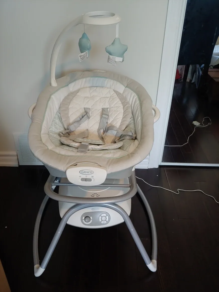 Graco Duet Glide Swing with portable rocker thumbnail