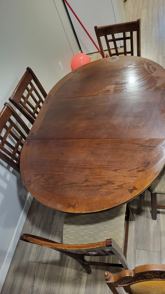 Dining Table with 6 Chairs. Pub height. - photo 3
