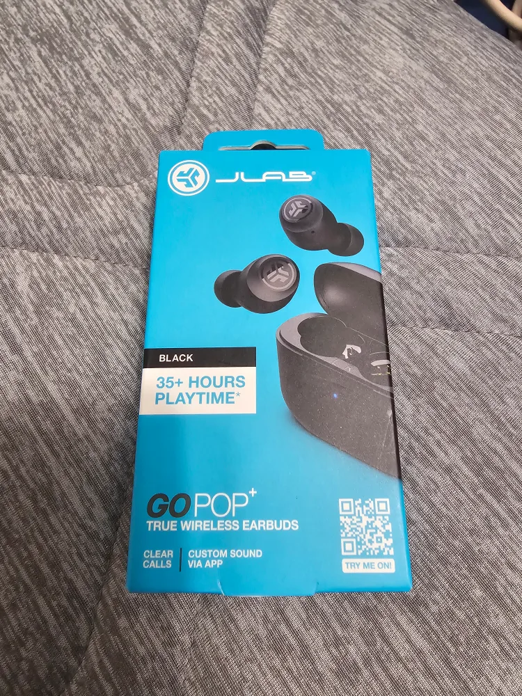 JLAB GO AIR POP+ True Wireless Earbuds & Charging Case LAST BOX thumbnail