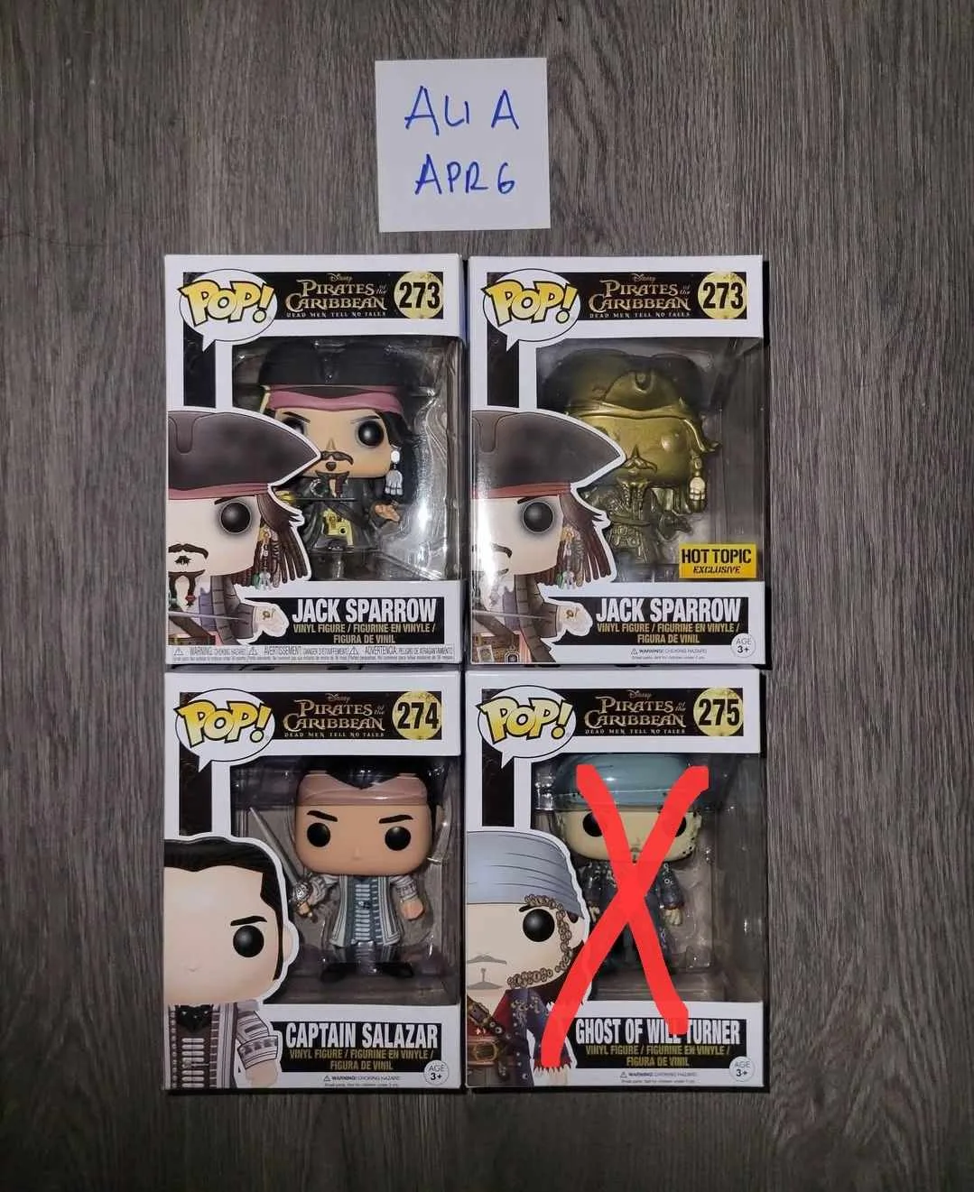 Funko POP! Pirates of the Caribbean Figures thumbnail