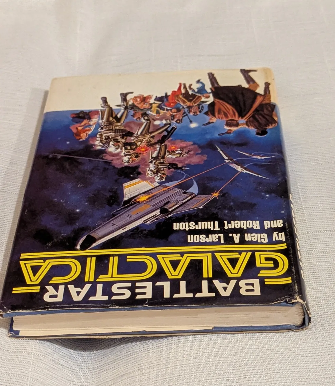 Battlestar Galactica 1st edition Hard Cover book 1978 image indicator(6)