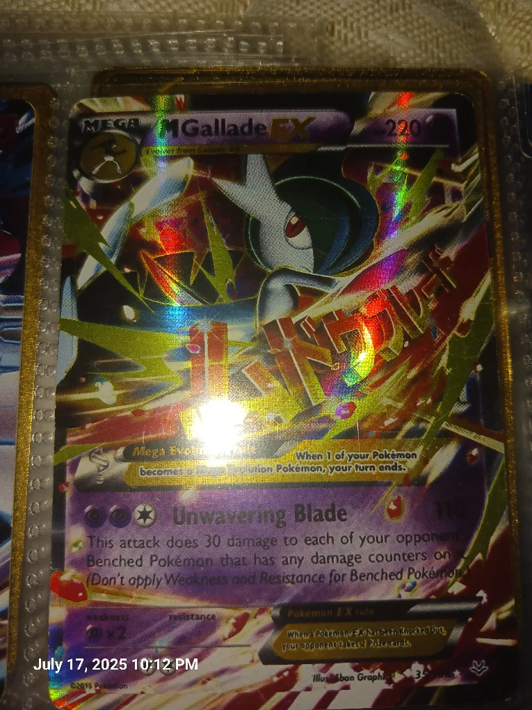 MEGA MGallade EX Pokemon Card thumbnail