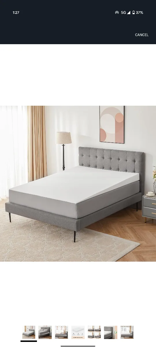 LAZYZIZI Mattress Wedge Topper - Queen thumbnail