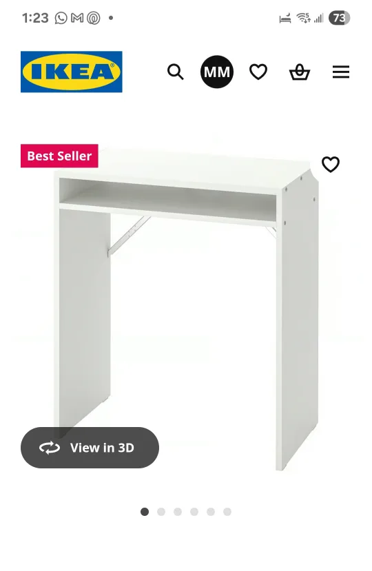 IKEA Desk & Chair Set thumbnail