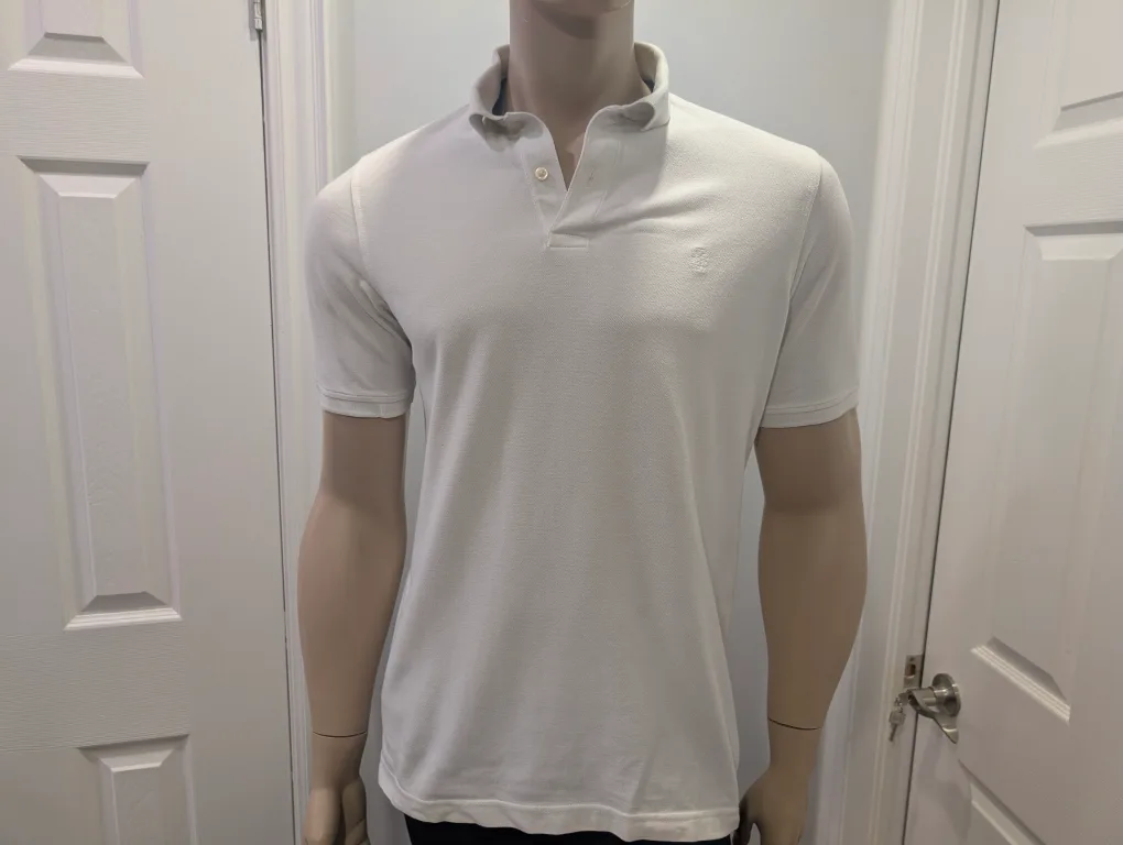 EUC - Men's IZOD White Polo Shirt thumbnail