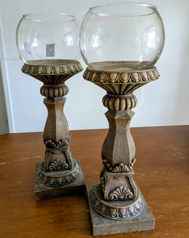French candle holder set thumbnail