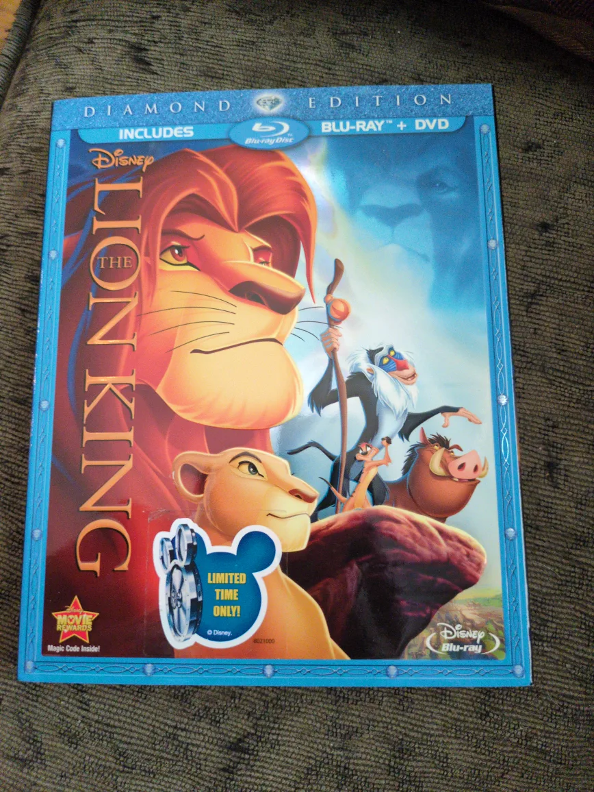 The Lion King Diamond Edition Blu-ray + DVD thumbnail