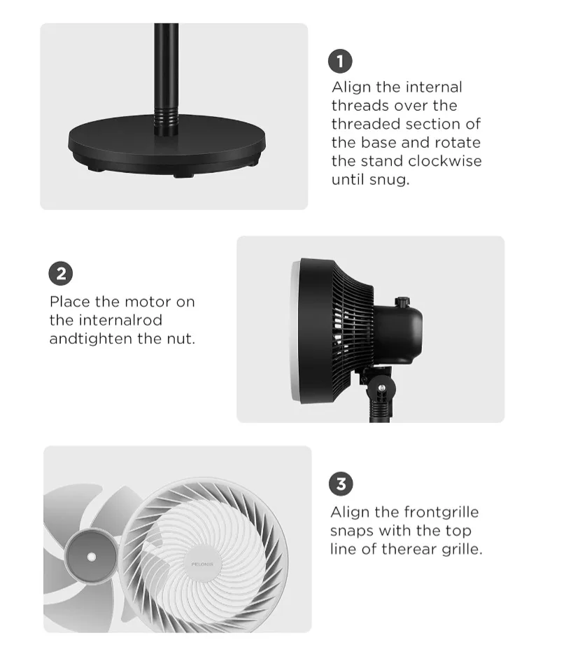 Brand New PELONIS Adjustable Fan image indicator(8)