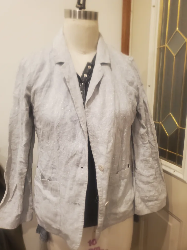 Eileen FISHER Linen blazer thumbnail
