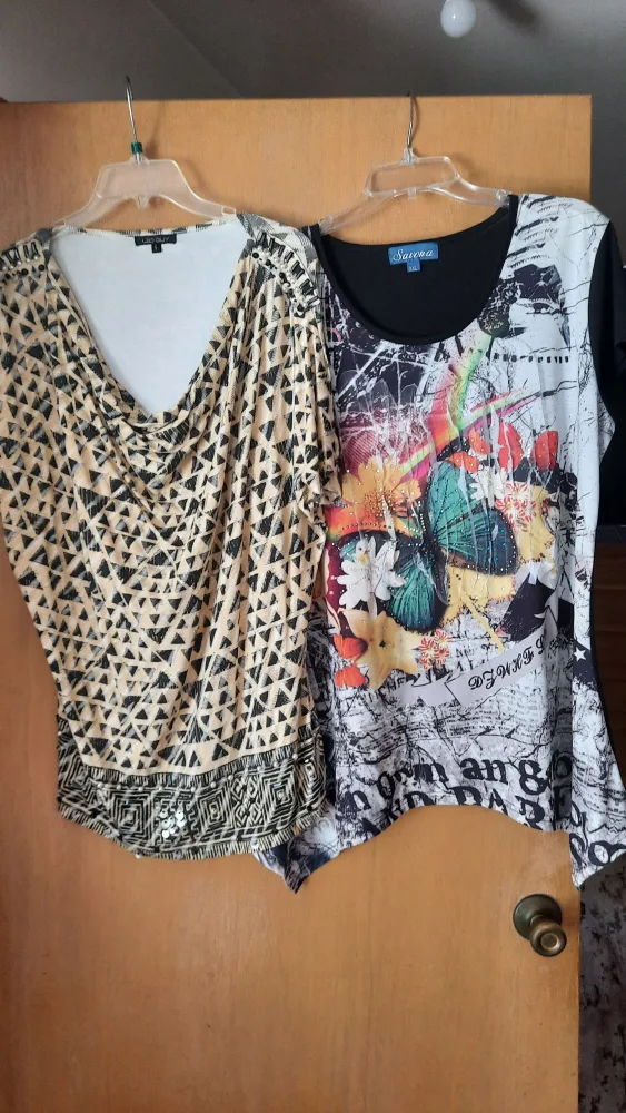 Bundle of Women's Tops sz US M & L thumbnail
