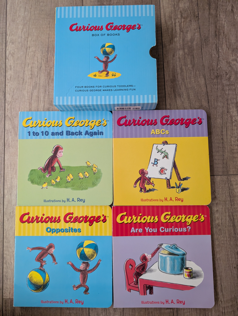 Curious George's Box of Books - Toddler Fun