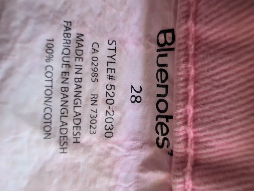 🇨🇦 Bluenotes Denim Shorts - Size 28, Pink image indicator(3)