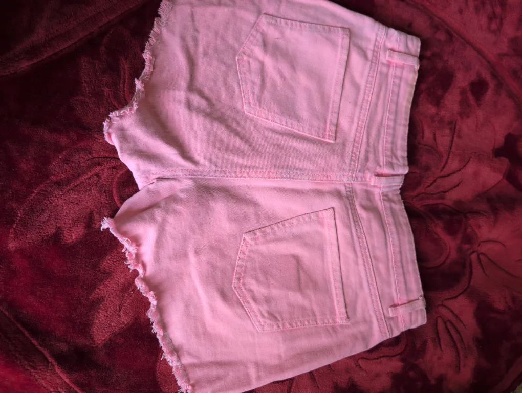 🇨🇦 Bluenotes Denim Shorts - Size 28, Pink image indicator(4)