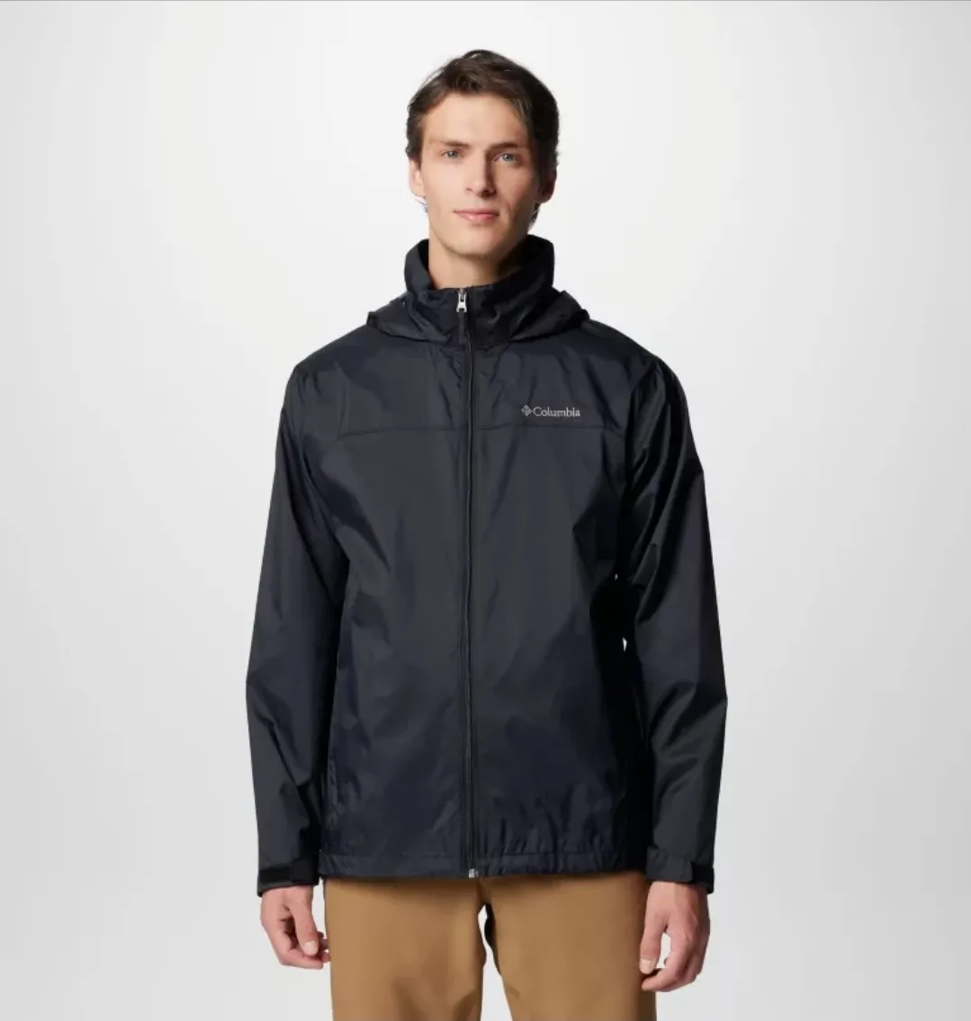 Columbia Men's Glennaker Lake II Rain Jacket – Waterproof Small thumbnail