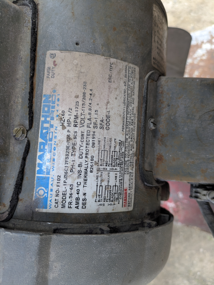 1/2HP Marathon fan - photo 3