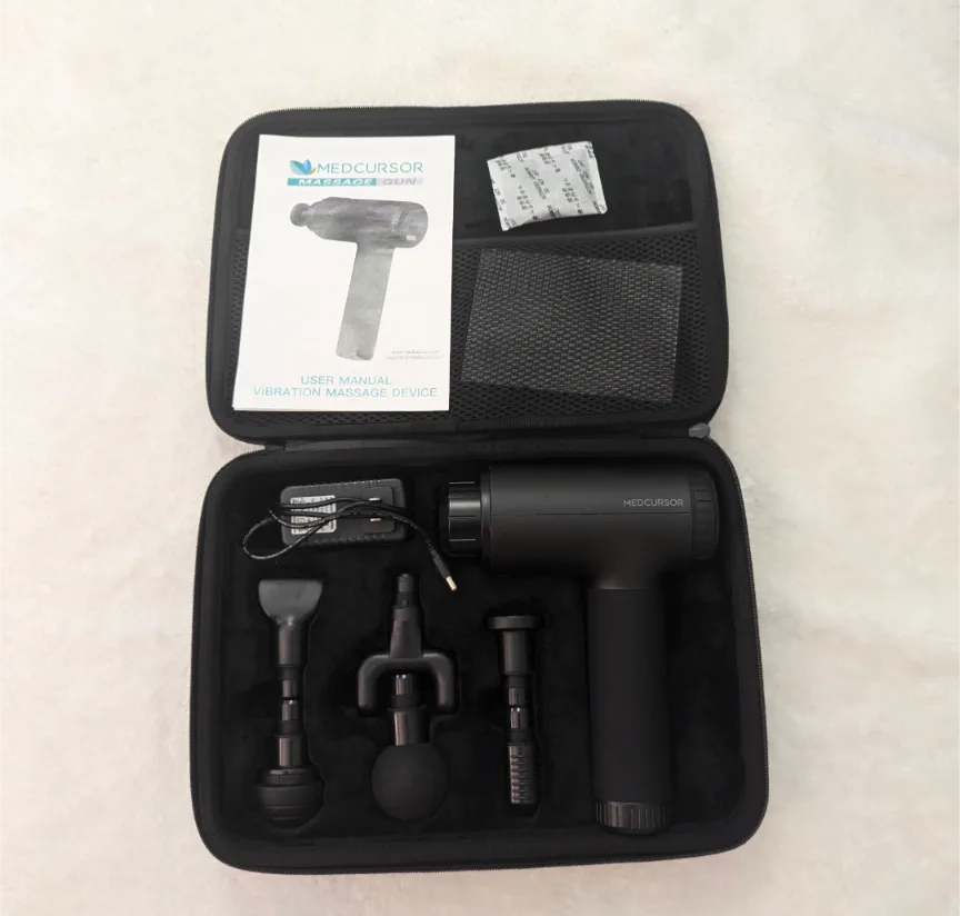 Medcursor Massage Gun w/ Case & Attachments thumbnail