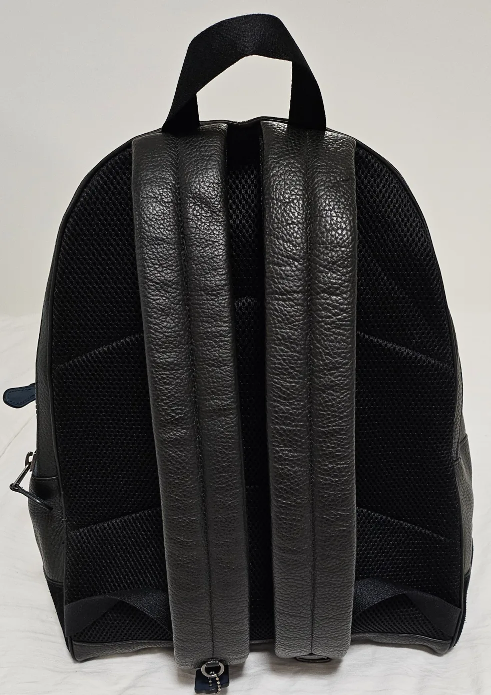 Coach Black Leather Backpack image indicator(3)