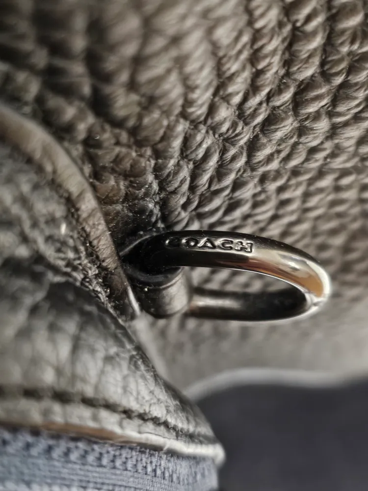 Coach Black Leather Backpack image indicator(5)