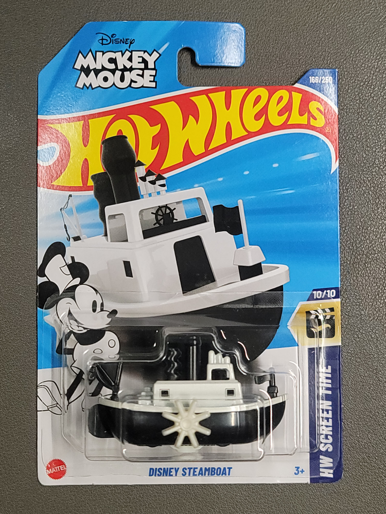 Hot Wheels Mickey Mouse Disney Steamboat