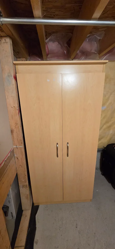 Wooden cabinet with door thumbnail