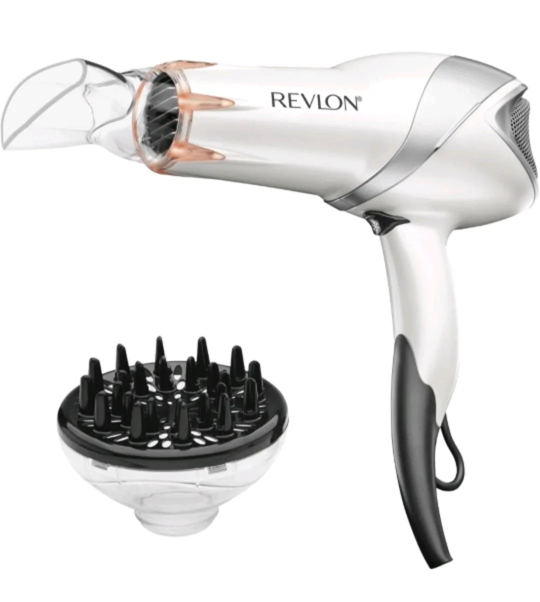 Revlon RVDR5105F Ionic Hair Dryer with attachments thumbnail