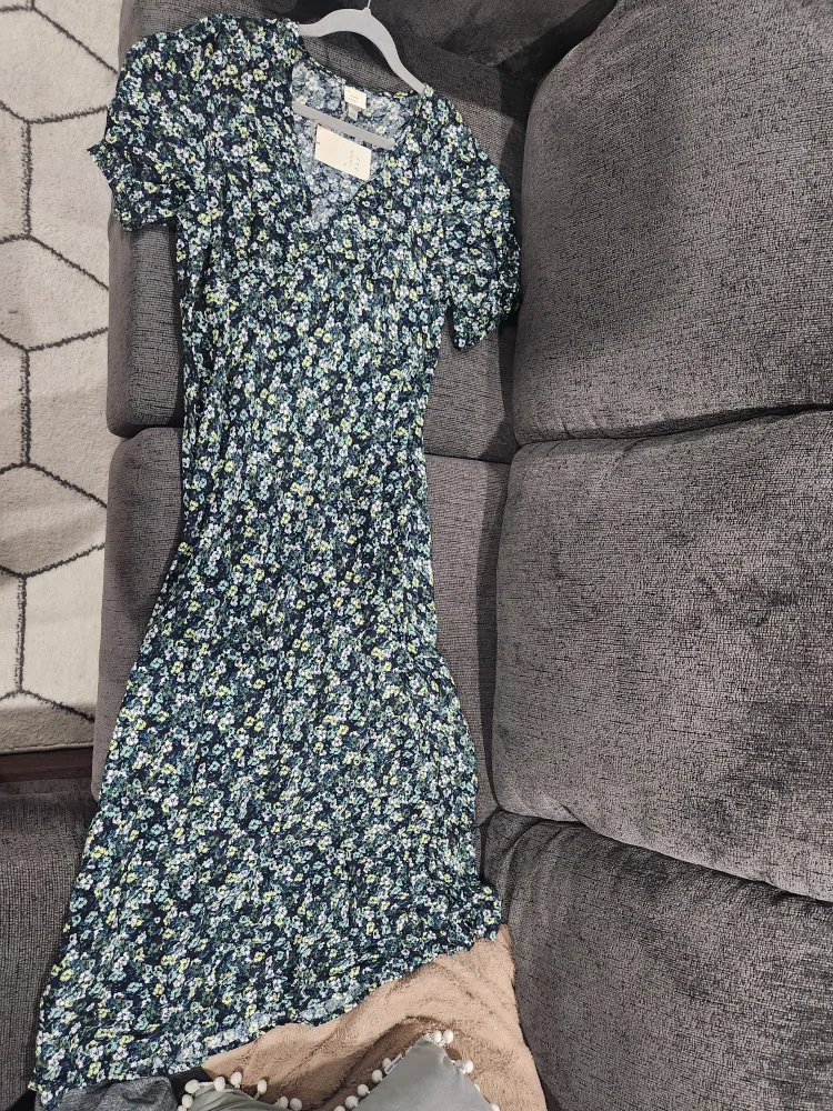 A New Day Floral Print Dress - Size L thumbnail