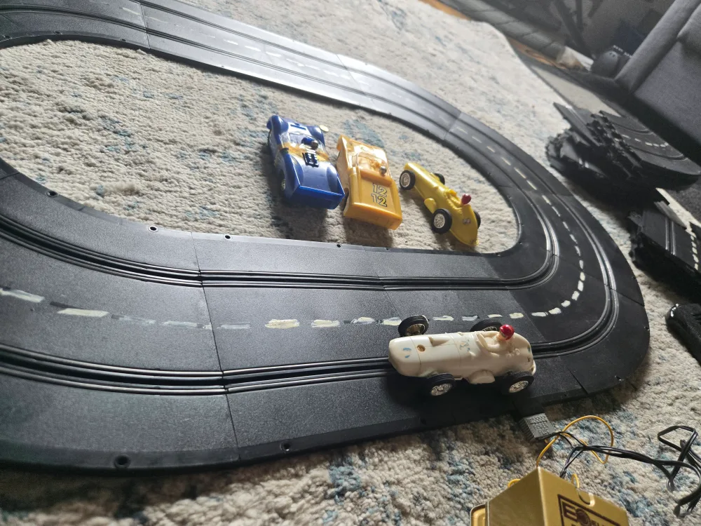 Vintage 1960's Race Car Track ELDON thumbnail